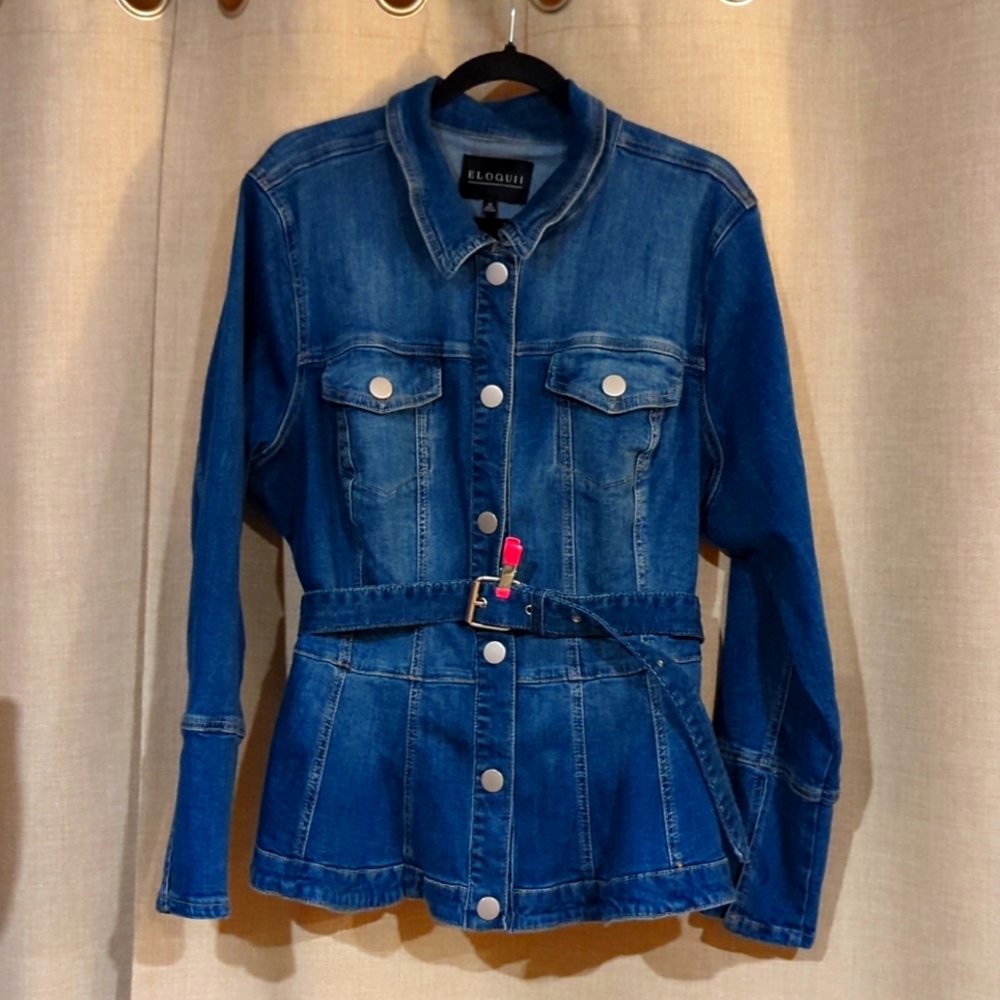 Eloquii Sz 20 jean jacket